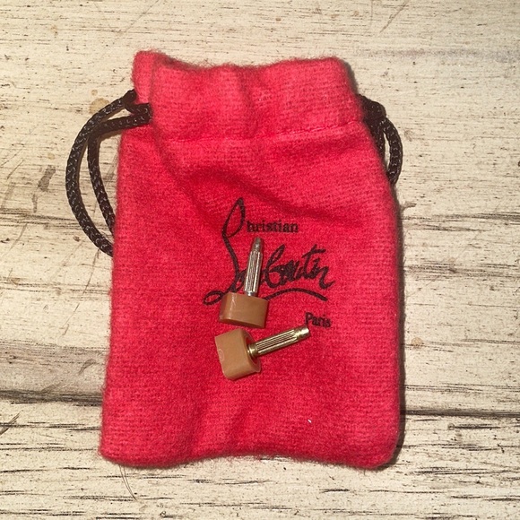 Christian Louboutin suede/crelino/calf heel, 39.5 - Picture 3 of 16